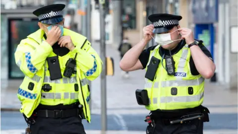 Getty Images Policemen