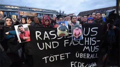 AFP vigil in Hanau