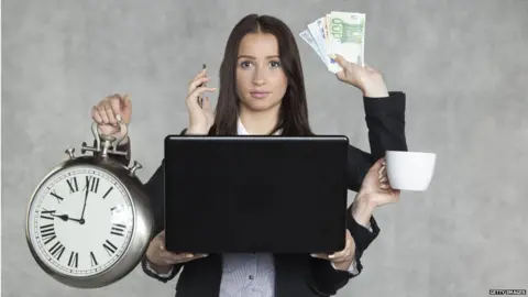 Getty Images Multi-tasking