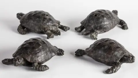 National Trust Images/James Dobson The four stolen tortoises