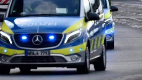 A major police operation was underway after the Wuppertal attack (file pic)