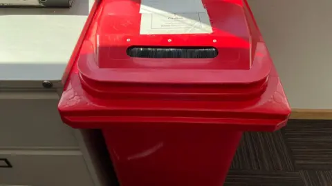 Devon & Cornwall Police Amnesty knife bin