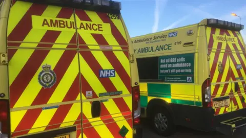 West Midlands Ambulance Service Ambulance vehicles