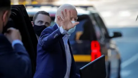 Reuters Joe Biden attends a virtual event in Wilmington, Delaware