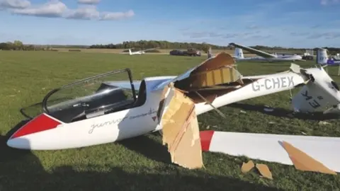 AAIB The stationary glider