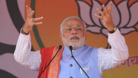 Getty Images Indian PM Narendra Modi