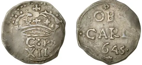 Dix Noonan Webb Charles I (1625-1649), Carlisle, Shilling