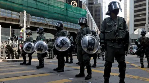 Reuters Police in Hong Kong