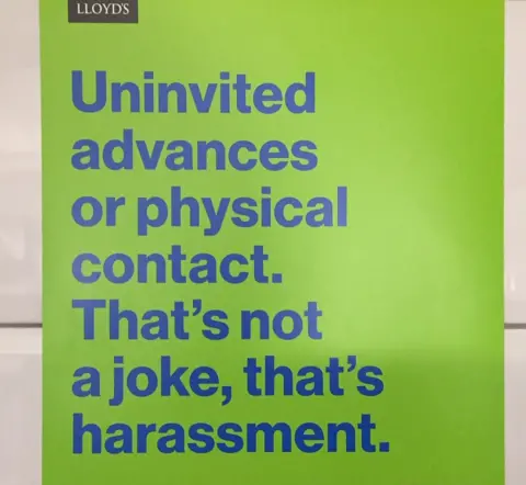 Lloyd's plans to the put the posters up in pubs around the City