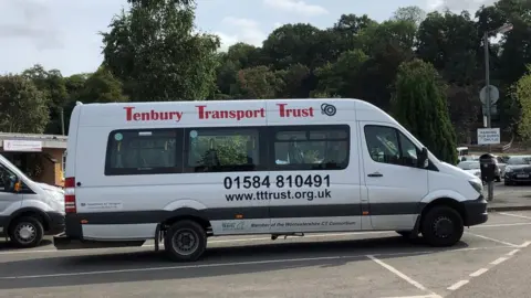 Tenbury Transport Trust Tenbury Transport Trust minibus