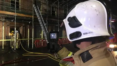 Suffolk Fire & Rescue Service College Street, Ipswich fire