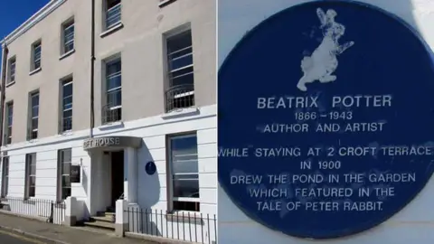 Geograph/Jaggery Peter Rabbit creator Beatrix Potter stayed in Croft House in Tenby