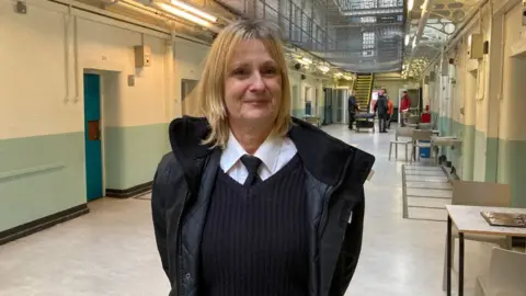 Monica Newton, Duty Heritage Tour Manager at Shepton Mallet Prison