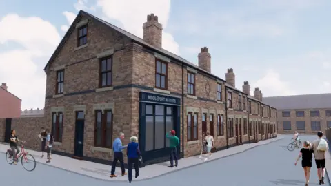 Buttress Architects Artist impression of development