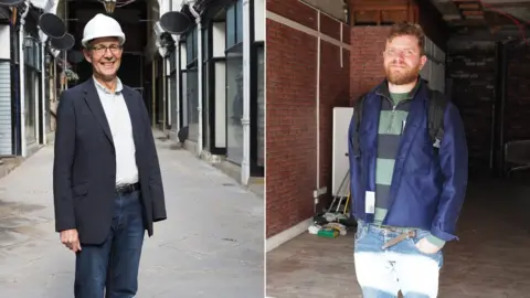 Tom Airey/BBC Chris Hill and Jonny Slow