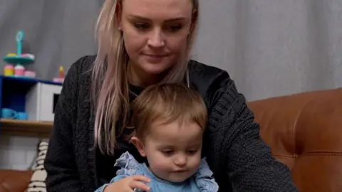 Richard Daniel/BBC Alice and Kezia