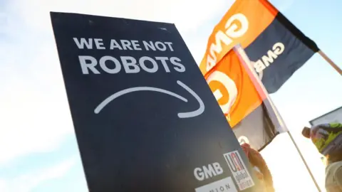 PA Media Amazon strike