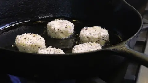 Finless Foods Fishcakes made from lab-grown fish