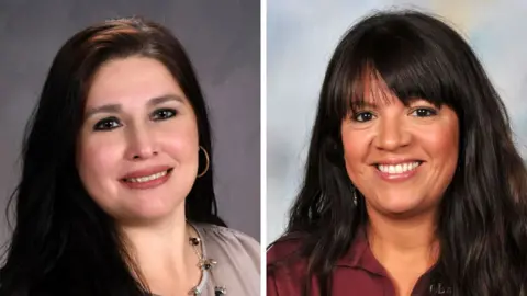 Uvalde CISD Irma Garcia and Eva Mireles