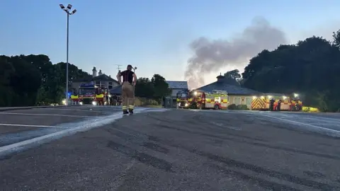 Ipswich About 70 firefighters tackle Bramford Road health club blaze