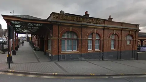 Google Maps Birmingham Moor Street Station