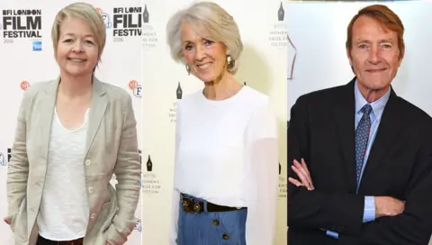 Getty Images Sarah Waters, Joanna Trollope and Lee Child