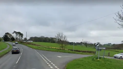 Google A65 at junction to Stainton
