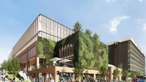 Bruntwood Works Former Rackhams in Altrincham