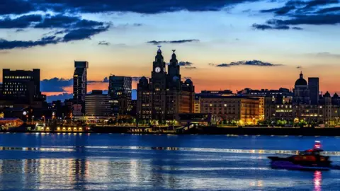 PA Media Liverpool city centre skyline