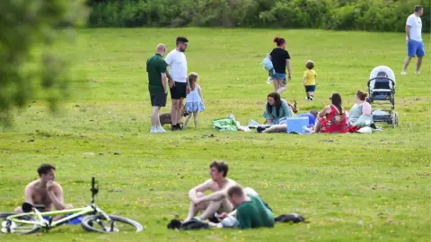 Getty Images People in a park