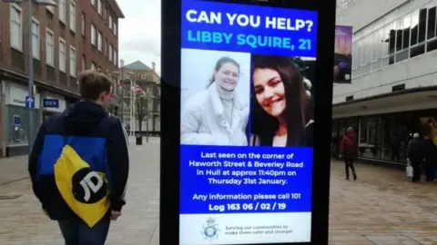 Humberside Police Libby Squire digital appeal