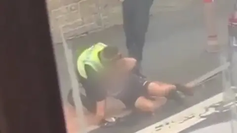 Unknown A still from the video