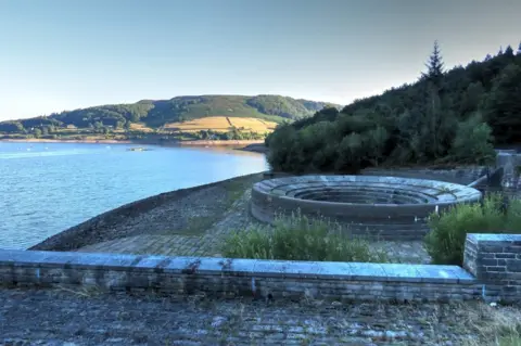 Russ Teale One of the reservoir's plug holes