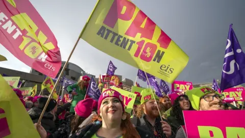 PA Media Teacher strikers