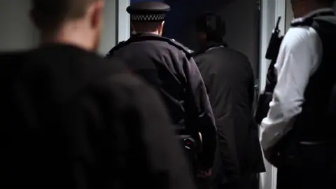 Metropolitan Police police raid