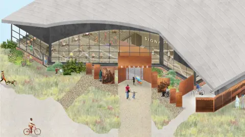 Cumberland Council Artist's impression of the revamped Wave Centre