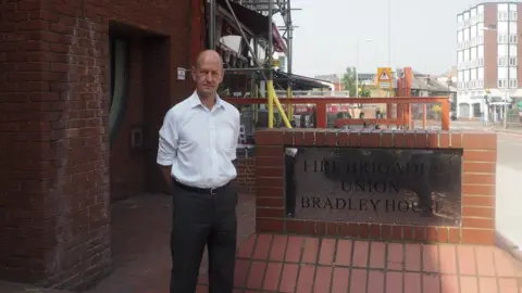 Firefighter and FBU adviser David Sibert