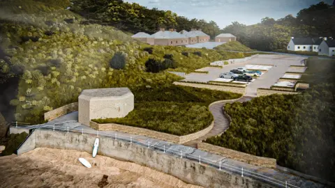 National Trust for Jersey/Socrates Architects Artist's impression of how the site could look