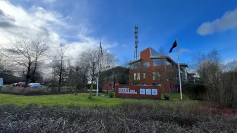 Shaun Whitmore/BBC Norfolk Police and Fire headquarters