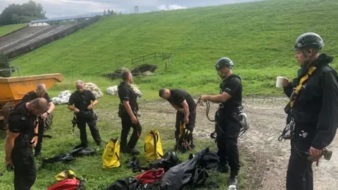 Derbyshire Police Tea stop