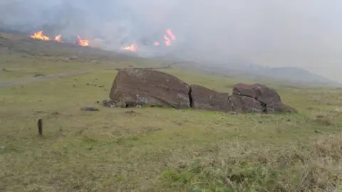 Cuerpo de Bomberos de Isla de Pascua Easter Island fire
