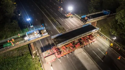 Highways England Creswell Home Farm bridge