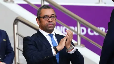 PA Media James Cleverly