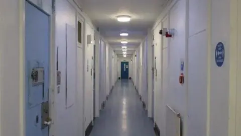 HM Chief Inspector of Prisons A corridor in the prison