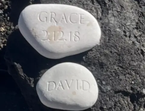 Gillian Millane Stones left by Gillian Millane on Mount Kilimanjaro