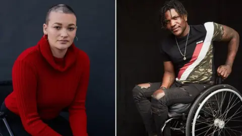 Brian Rolfe/Dan Clarke Caitlin Leigh and Brinston Tchana