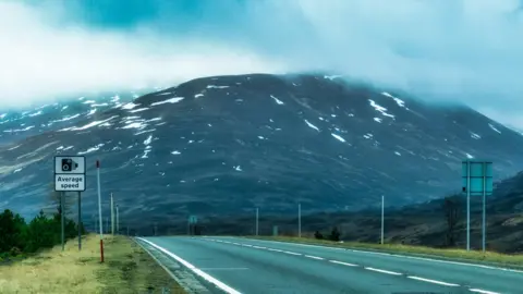 Getty Images A9 at Dalwhinnie