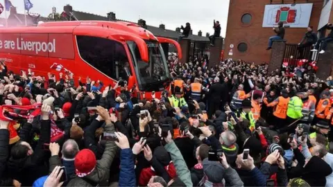 Getty Images Liverpool bus