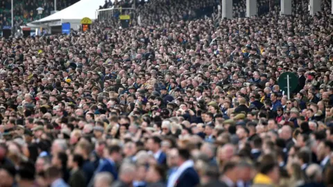 PA Media Crowd at Cheltenham Festival