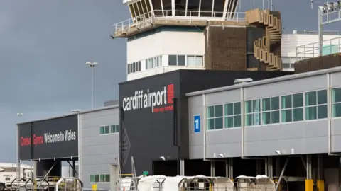 Getty Images Cardiff Airport